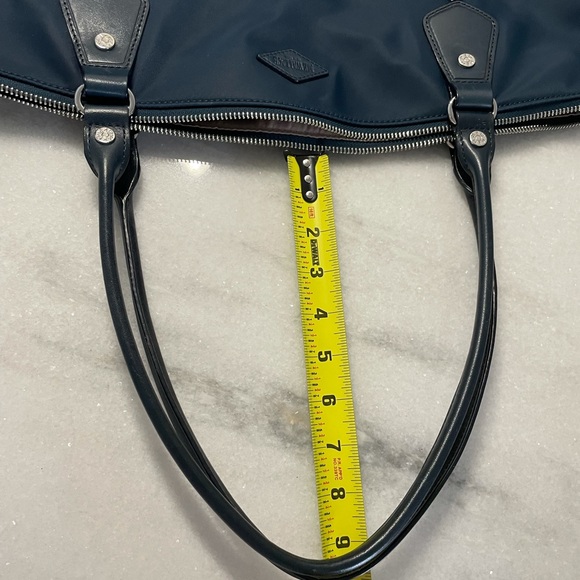MZ Wallace Chelsea Navy Blue Tote EUC  with Silver Hardware. Beautiful/Multi-Use - Picture 7 of 14